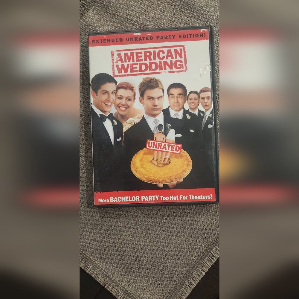 American Wedding Unrated DVD - Red Cover